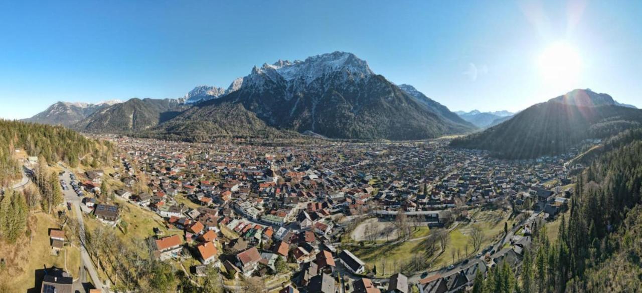 Ferienwohnung Bergkristall Mittenwald Ngoại thất bức ảnh
