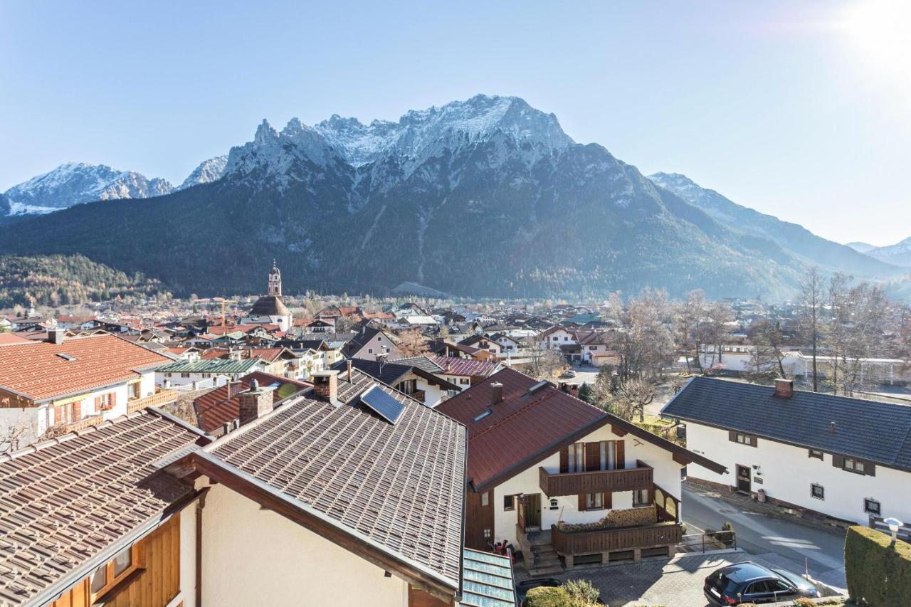 Ferienwohnung Bergkristall Mittenwald Ngoại thất bức ảnh