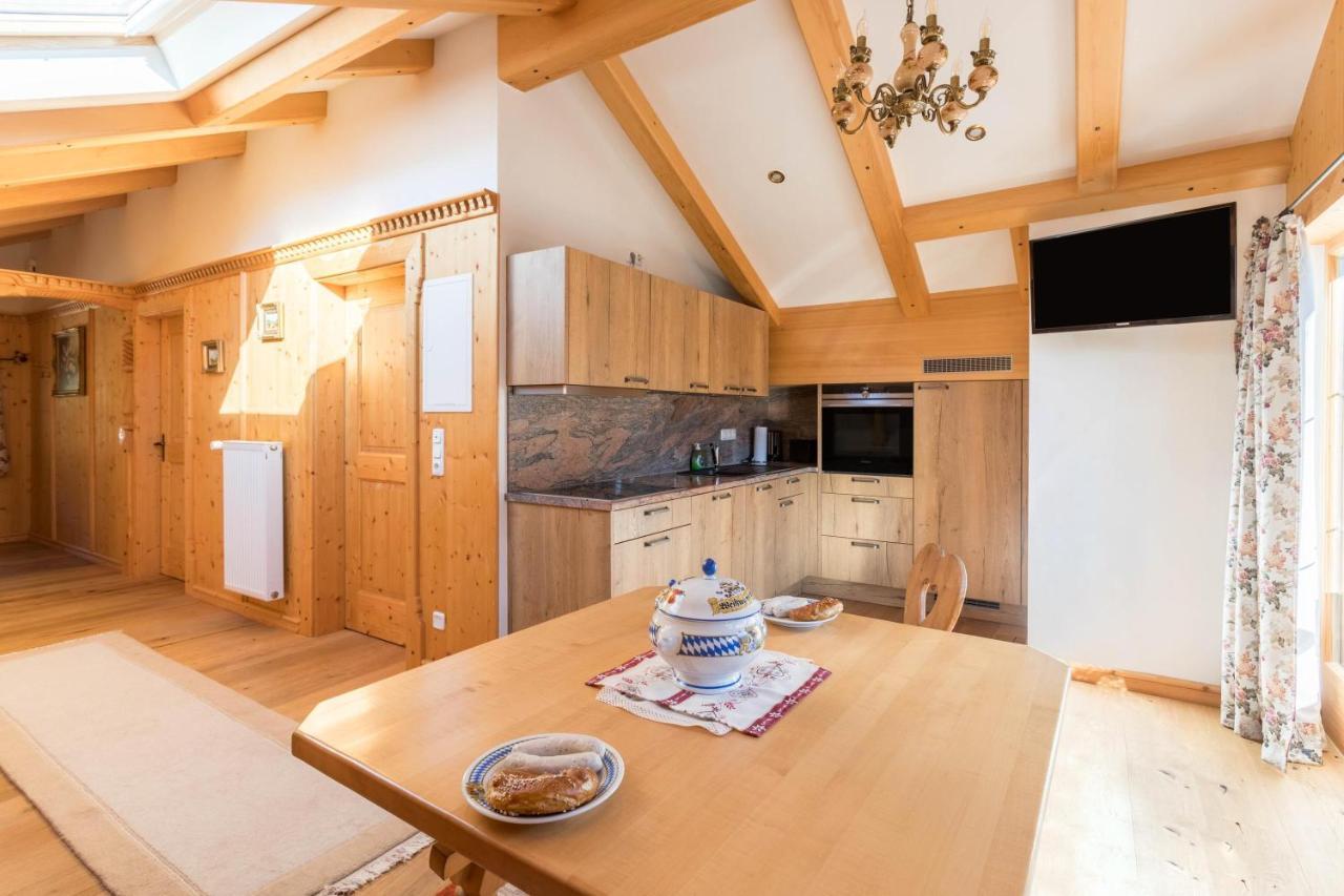 Ferienwohnung Bergkristall Mittenwald Ngoại thất bức ảnh