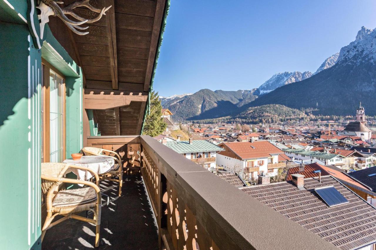 Ferienwohnung Bergkristall Mittenwald Ngoại thất bức ảnh