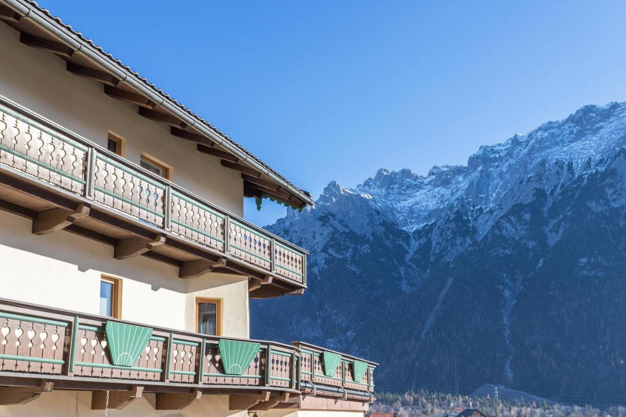 Ferienwohnung Bergkristall Mittenwald Ngoại thất bức ảnh