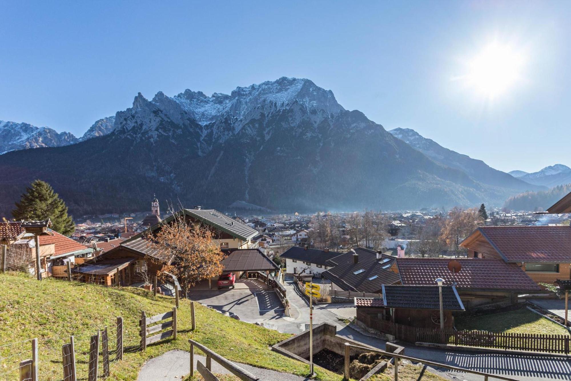 Ferienwohnung Bergkristall Mittenwald Ngoại thất bức ảnh